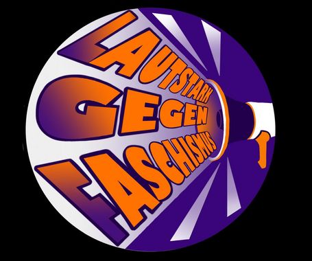 Logo der Hochschulgruppe Lautstark gegen Faschismus