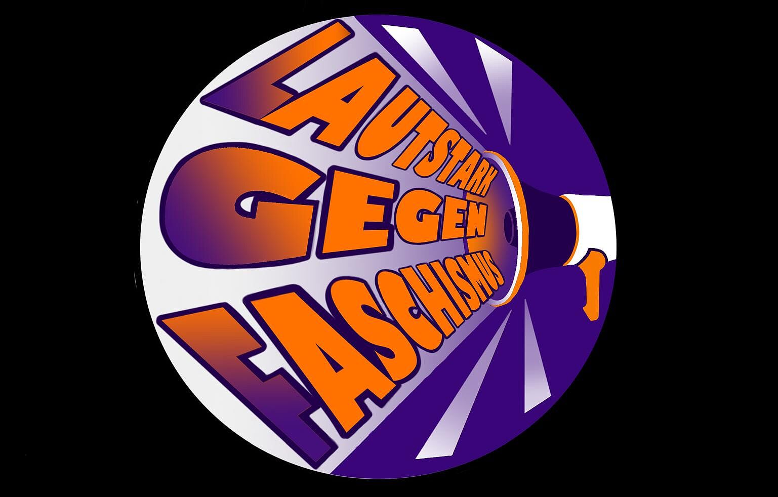 Logo der Hochschulgruppe Lautstark gegen Faschismus