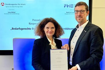Agentur für Arbeit Thüringen Mitte und Fachhochschule Erfurt haben am 20.10.2026 erneut eine Kooperationsvereinbarung unterzeichnet.
